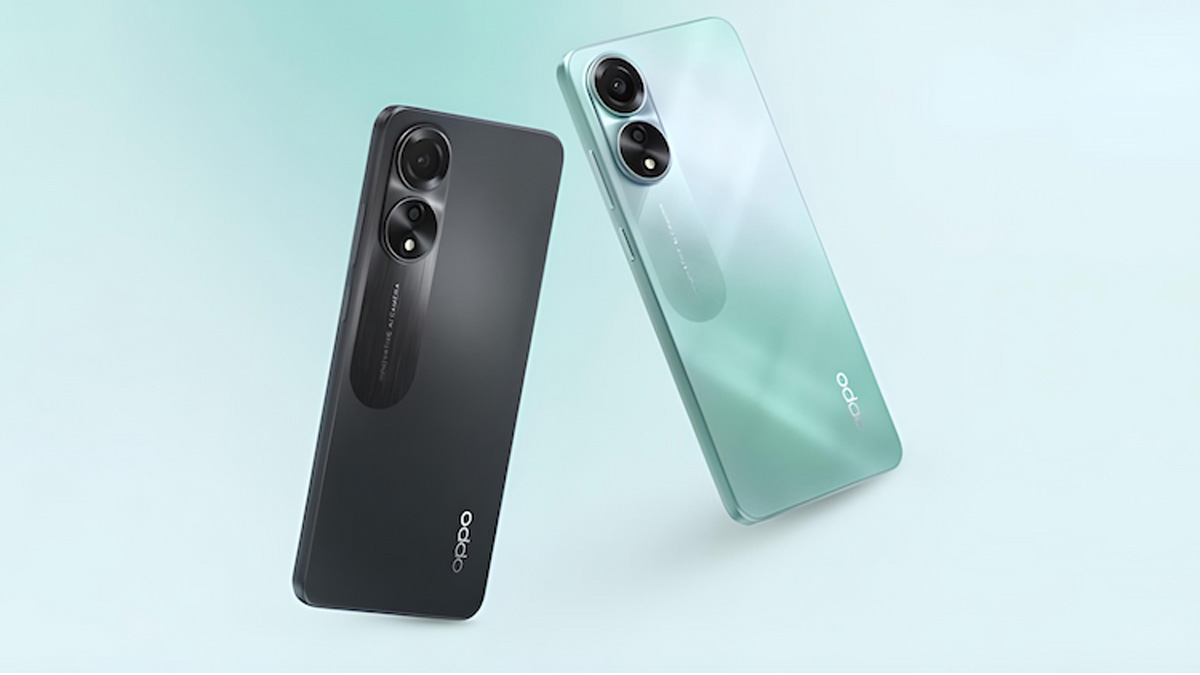 Hai phiên bản màu của OPPO A78