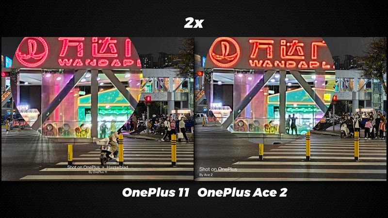 So sánh ảnh chụp bởi OnePlus Ace 2 và OnePlus 11 với độ thu phóng 2x So sánh ảnh chụp bởi OnePlus Ace 2 và OnePlus 11 với độ thu phóng 2x