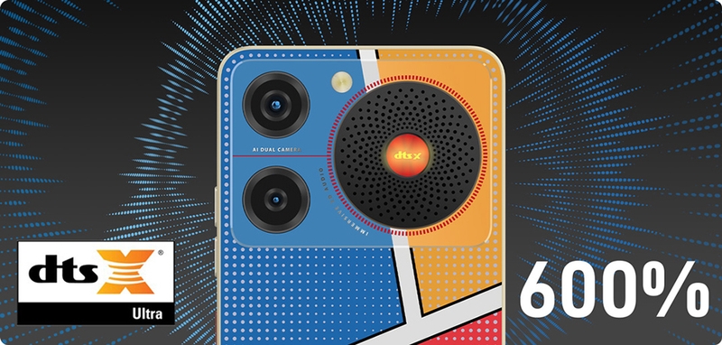 ZTE Nubia Music nổi bật với hệ thống loa ngoài có khả năng khuếch đại âm thanh lên đến 600%