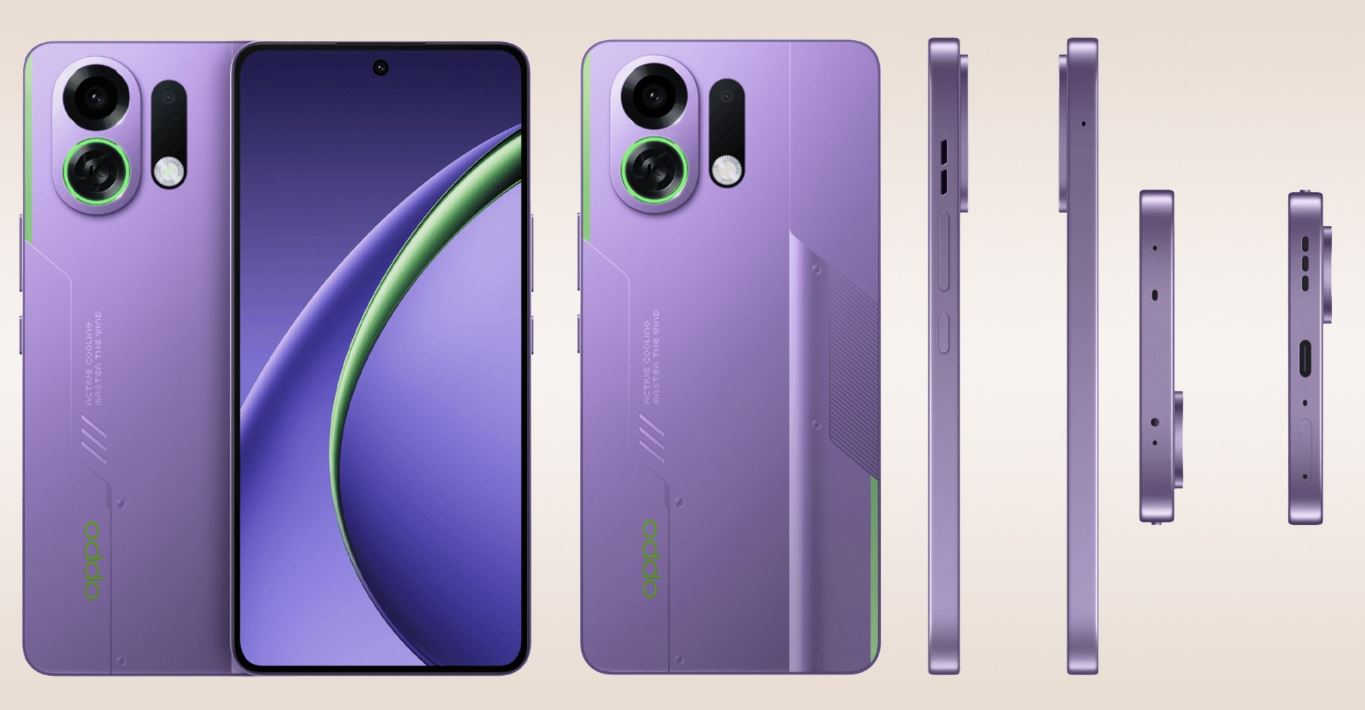 OPPO K13 Turbo Pro có thiết kế đậm chất gaming