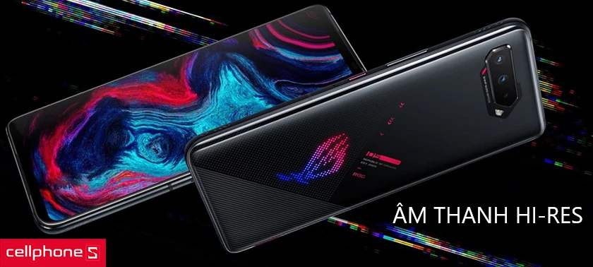 Âm thanh stereo DTS:X đặc sắc, hệ thống làm mát chuyên biệt cho dòng ROG Phone