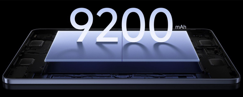 Xiaomi Pad 8 Pro sở hữu viên pin dung lượng lớn 9.200mAh