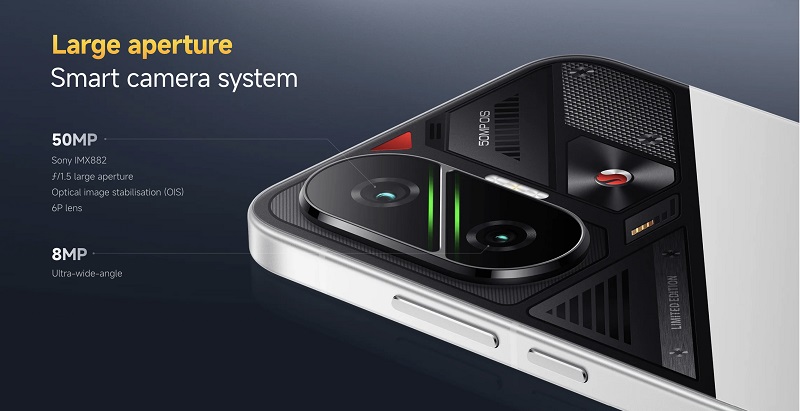 POCO F7 5G có camera kép 50MP và 8MP chất lượng