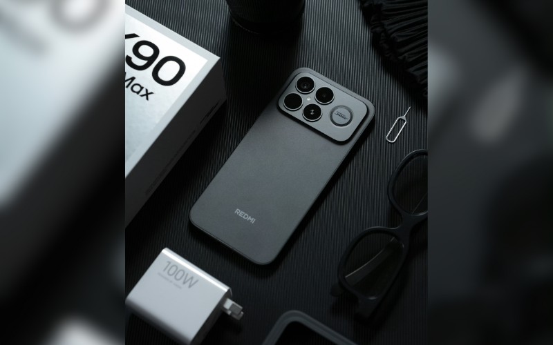 Xiaomi Redmi K90 Pro Max có thiết kế nguyên khối kim loại cao cấp