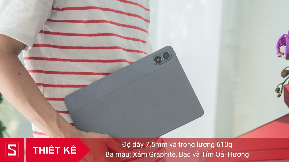 Thiết kế Xiaomi Redmi Pad 2 Pro