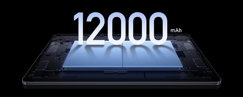 Xiaomi Pad 7 Ultra có pin khủng 12000 mAh