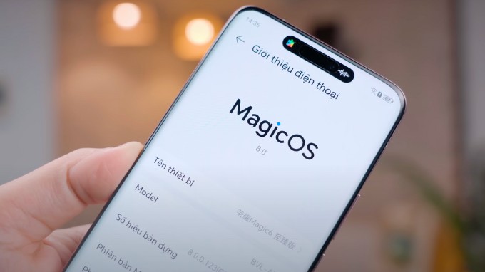 Phần mềm của Honor Magic 6 Ultimate