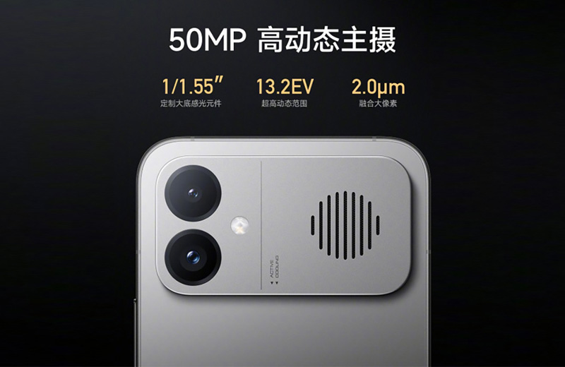 cảm biến chính Light Fusion 800 độ phân giải 50 MP