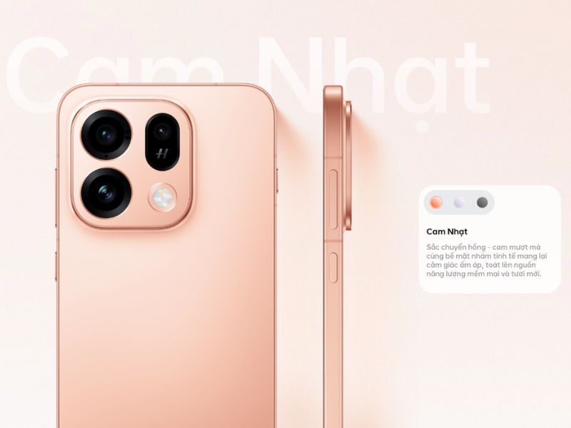 Camera OPPO Find X9s